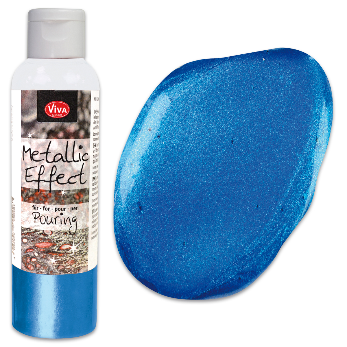 Metallic Effect für Pouring 120ml blau