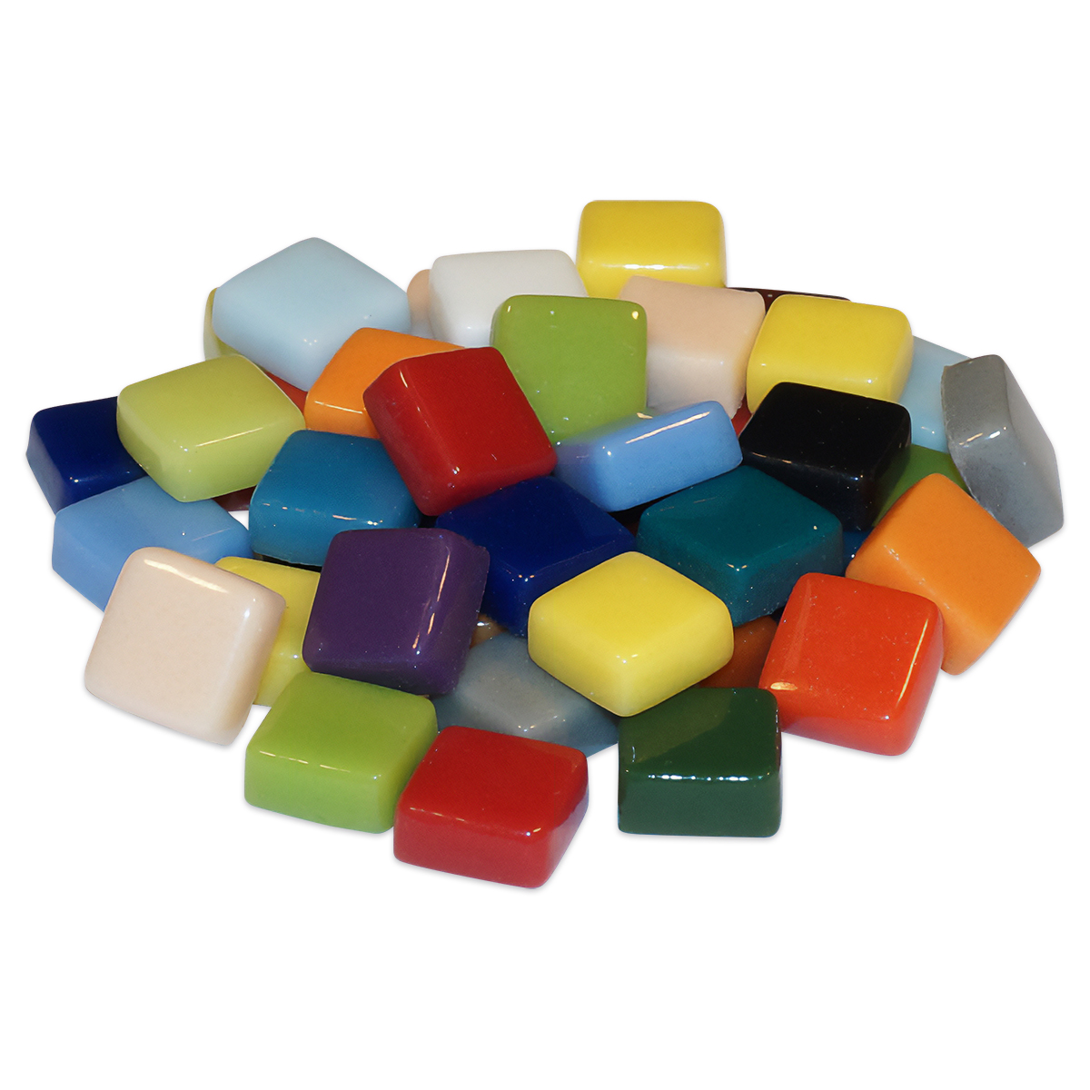 Fantasy-Glasmosaik 10x10x4mm 200g bunt mix Fantasy-Glasmosaik 10x10x4mm 200g bunt mix