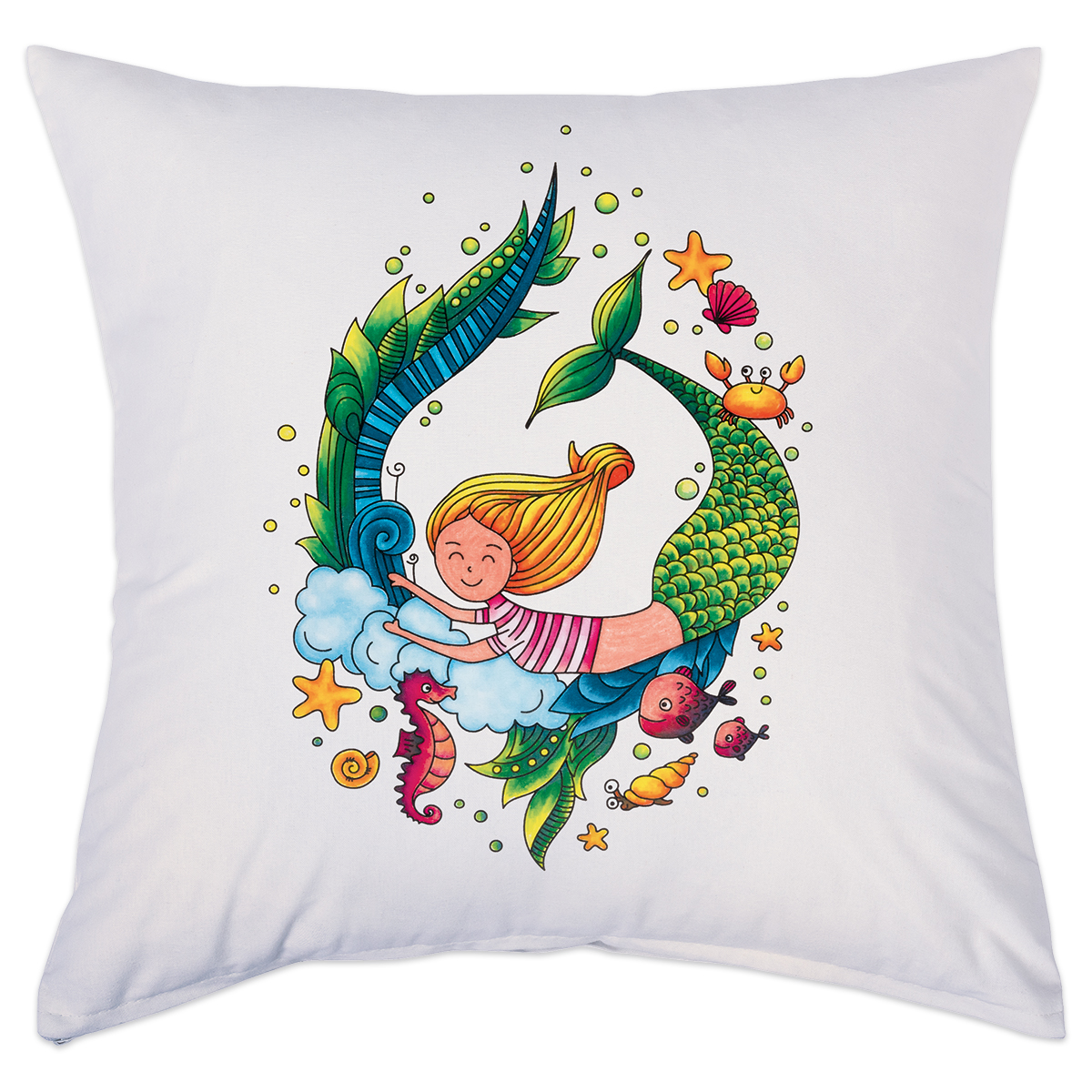 Kissenhülle 40x40cm Mermaid