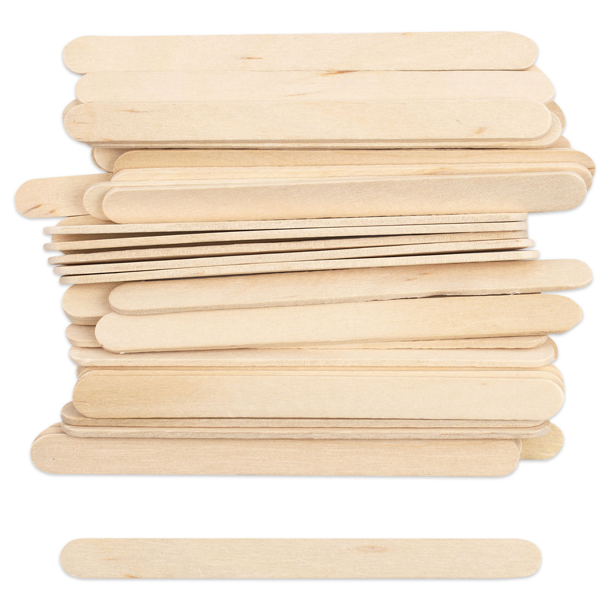 Rührhölzer/Holzspatel 200x25x2mm 50 St. natur