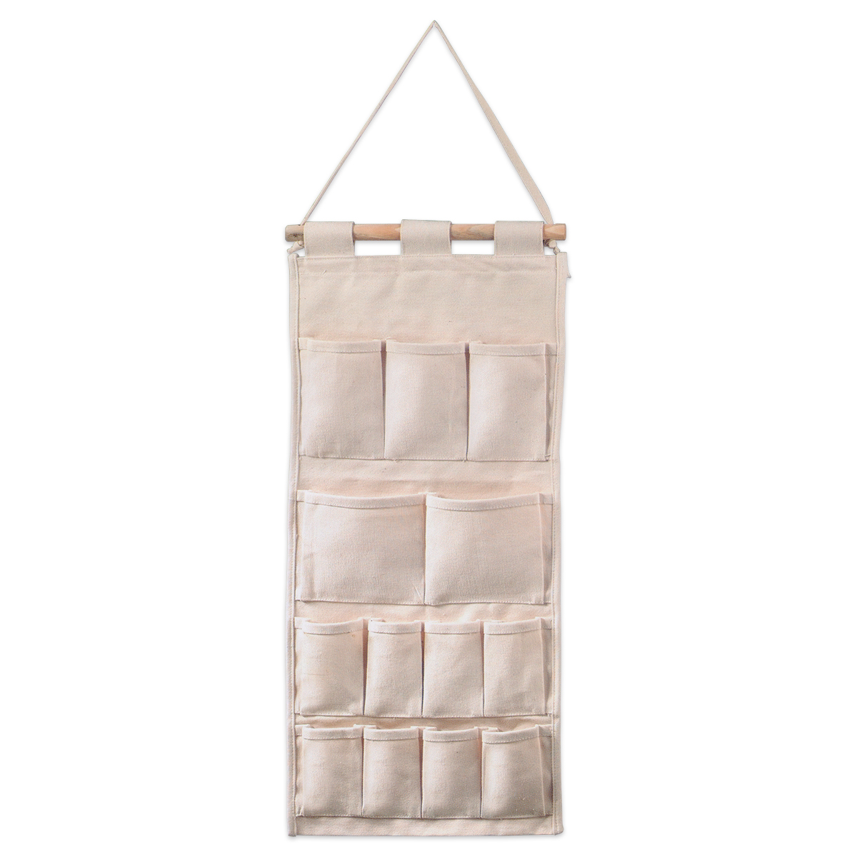 Utensilo/Wandtasche ca. 60x29cm natur