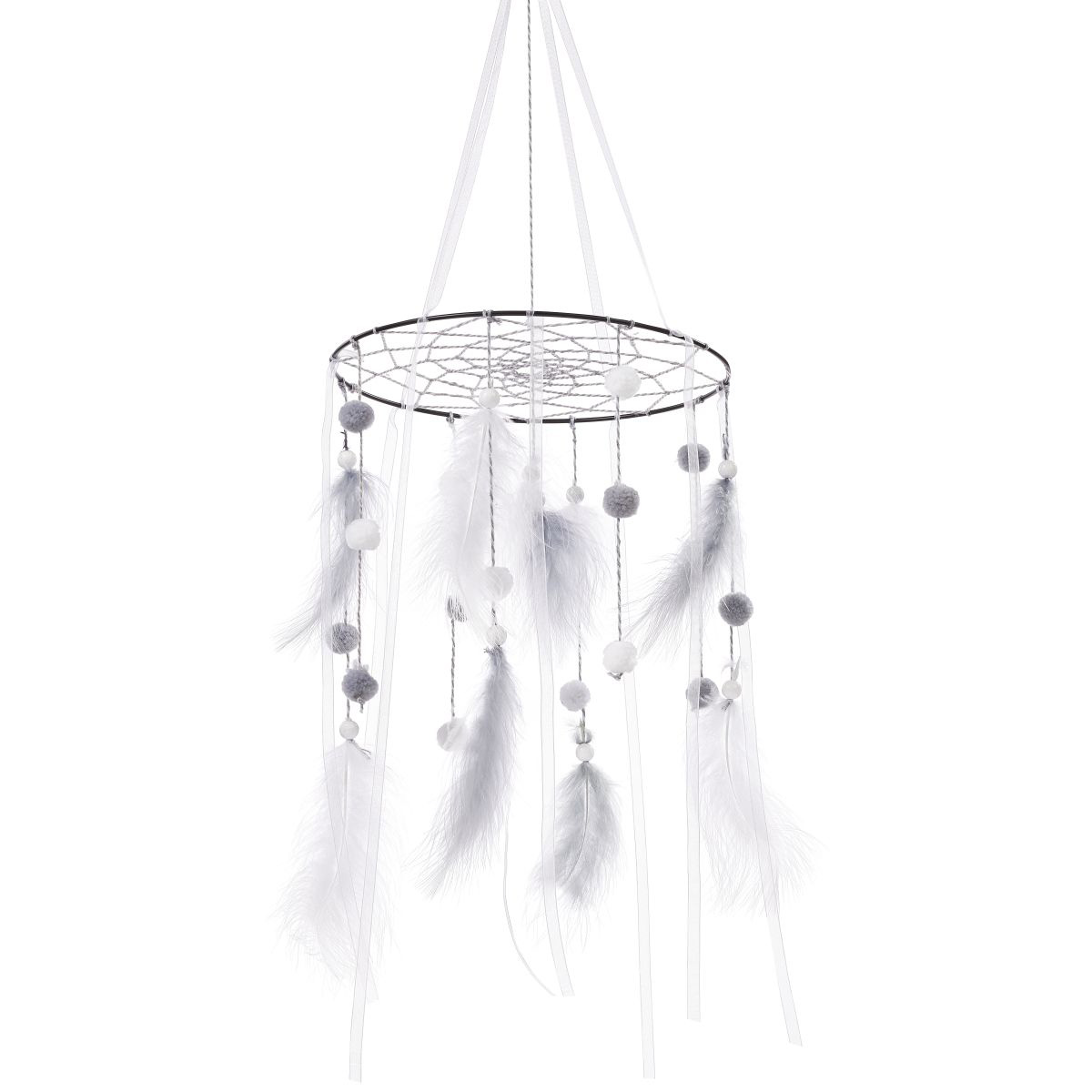 52899940_1 Metallring Ø 40cm 3-4mm rund weiß