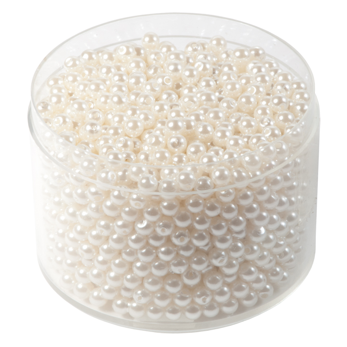 Wachsperlen 3mm 50g ca. 4.500 St. kultur