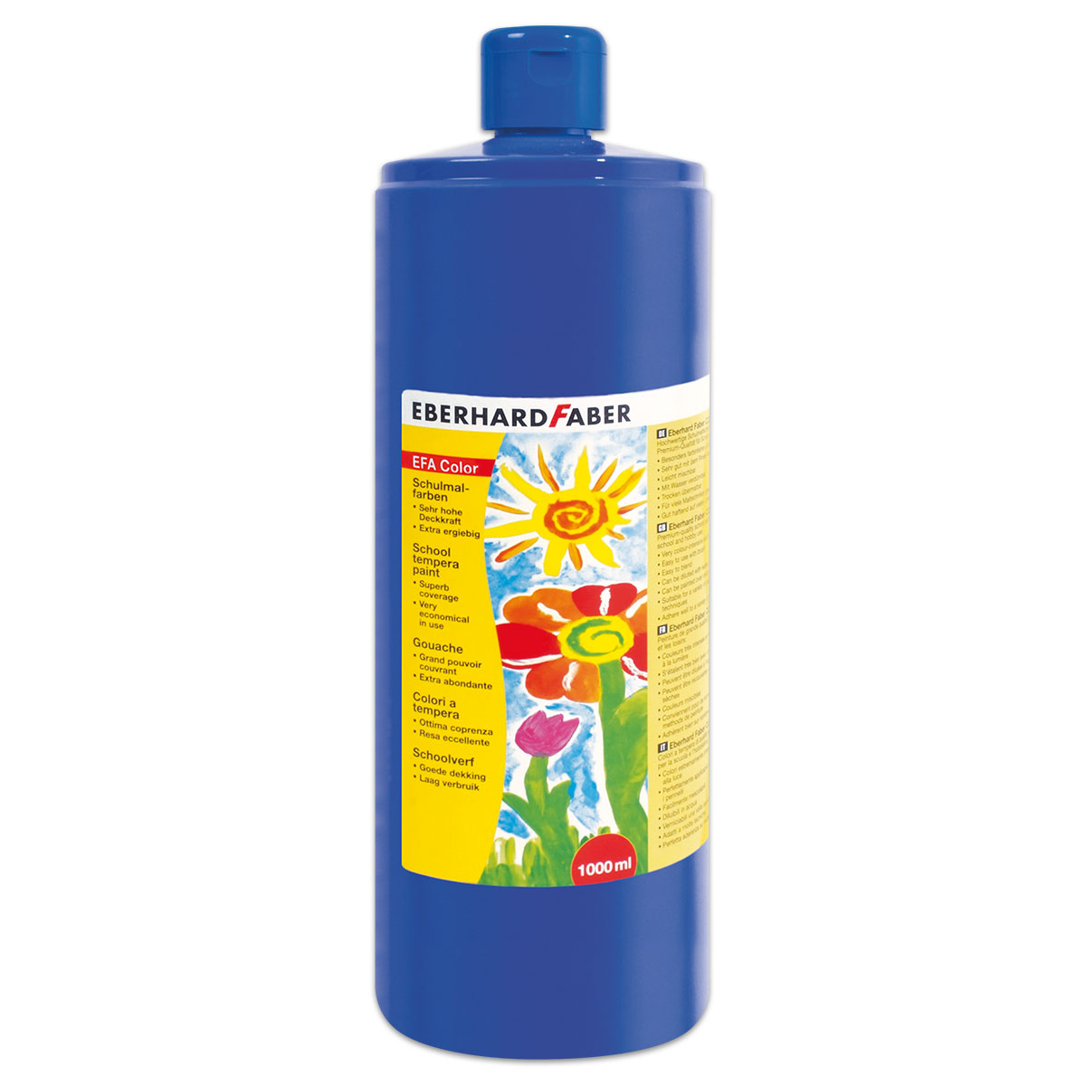 Color-Schulmalfarbe 1.000ml kobaltblau