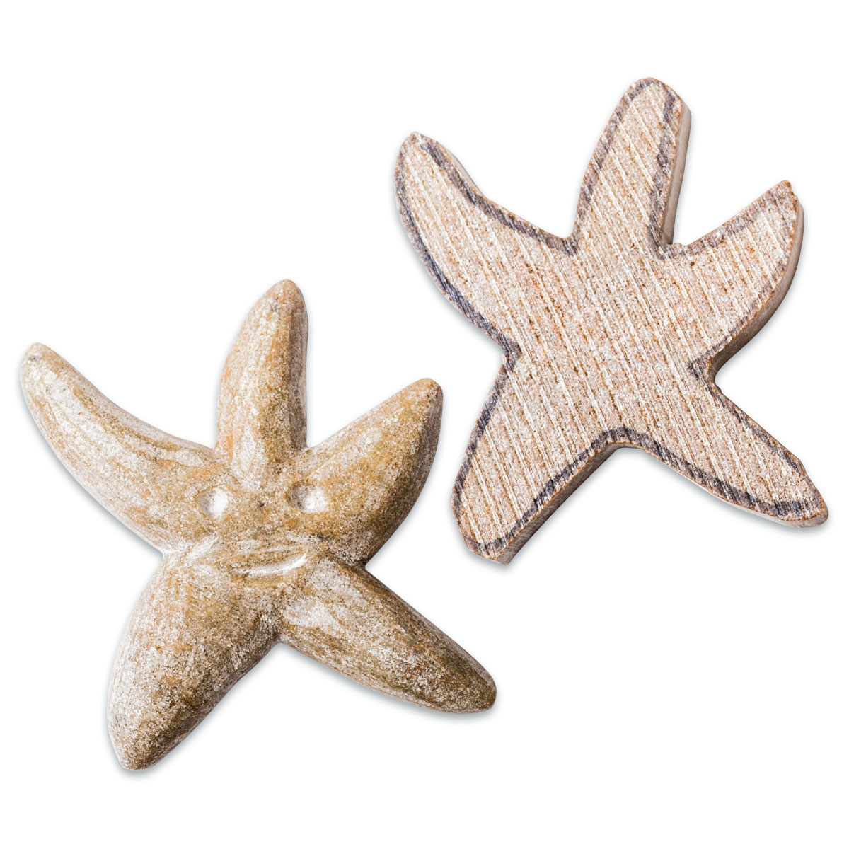 Speckstein-Rohlinge ca. 5x6cm 10 St. Seestern