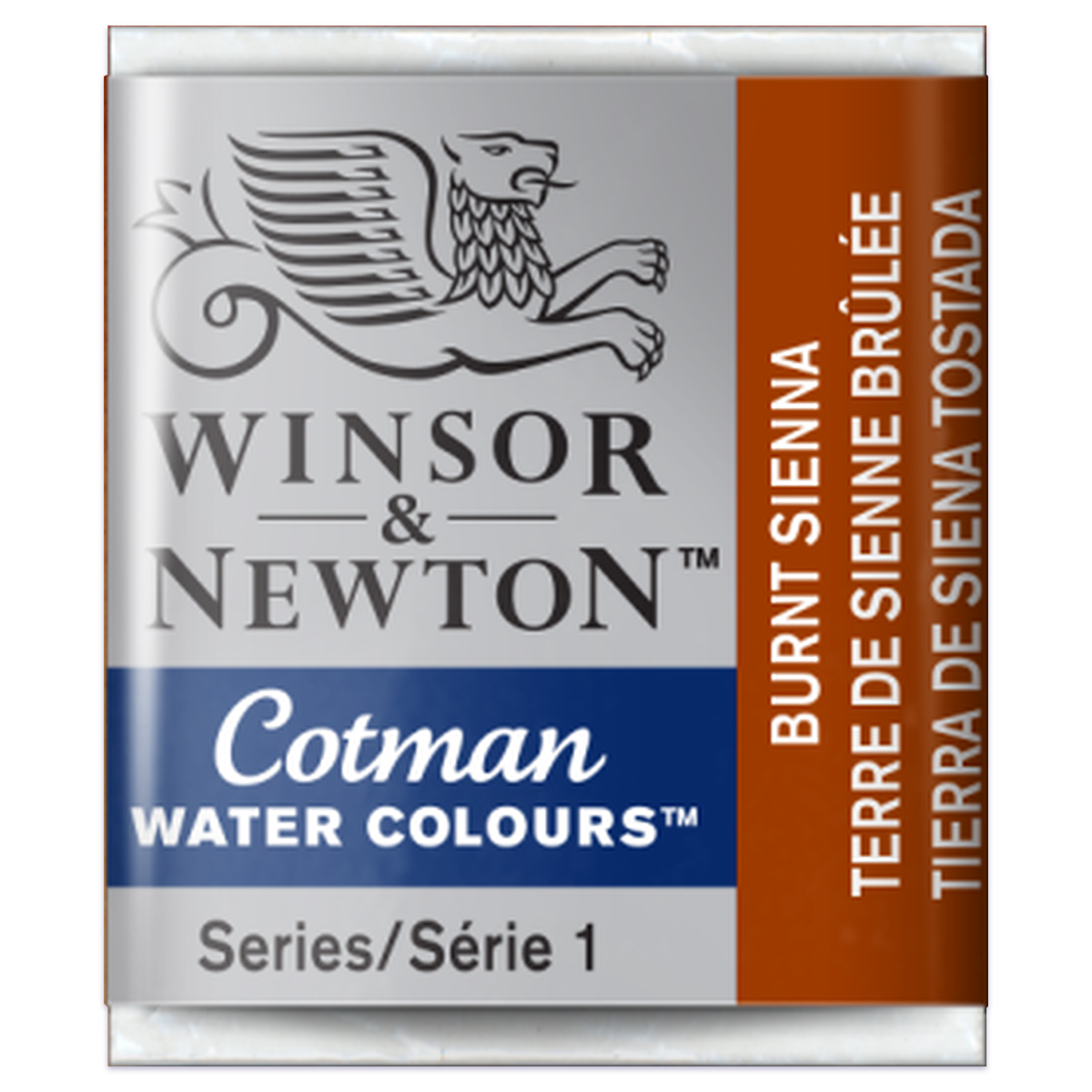 Winsor & Newton Cotman Aquarellfarbe Siena gebrannt