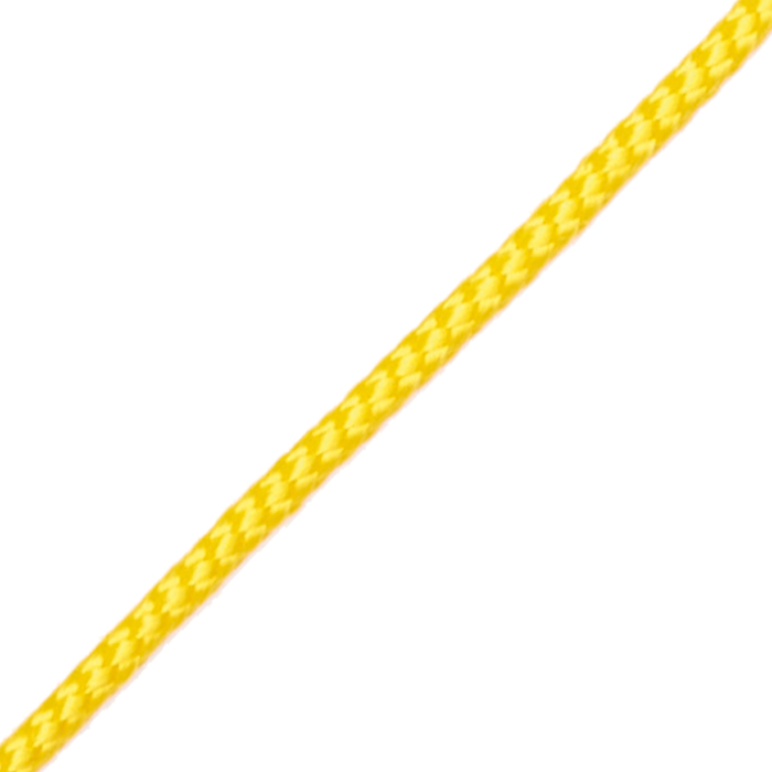 Paracord-Garn rund 3mm 100m gelb