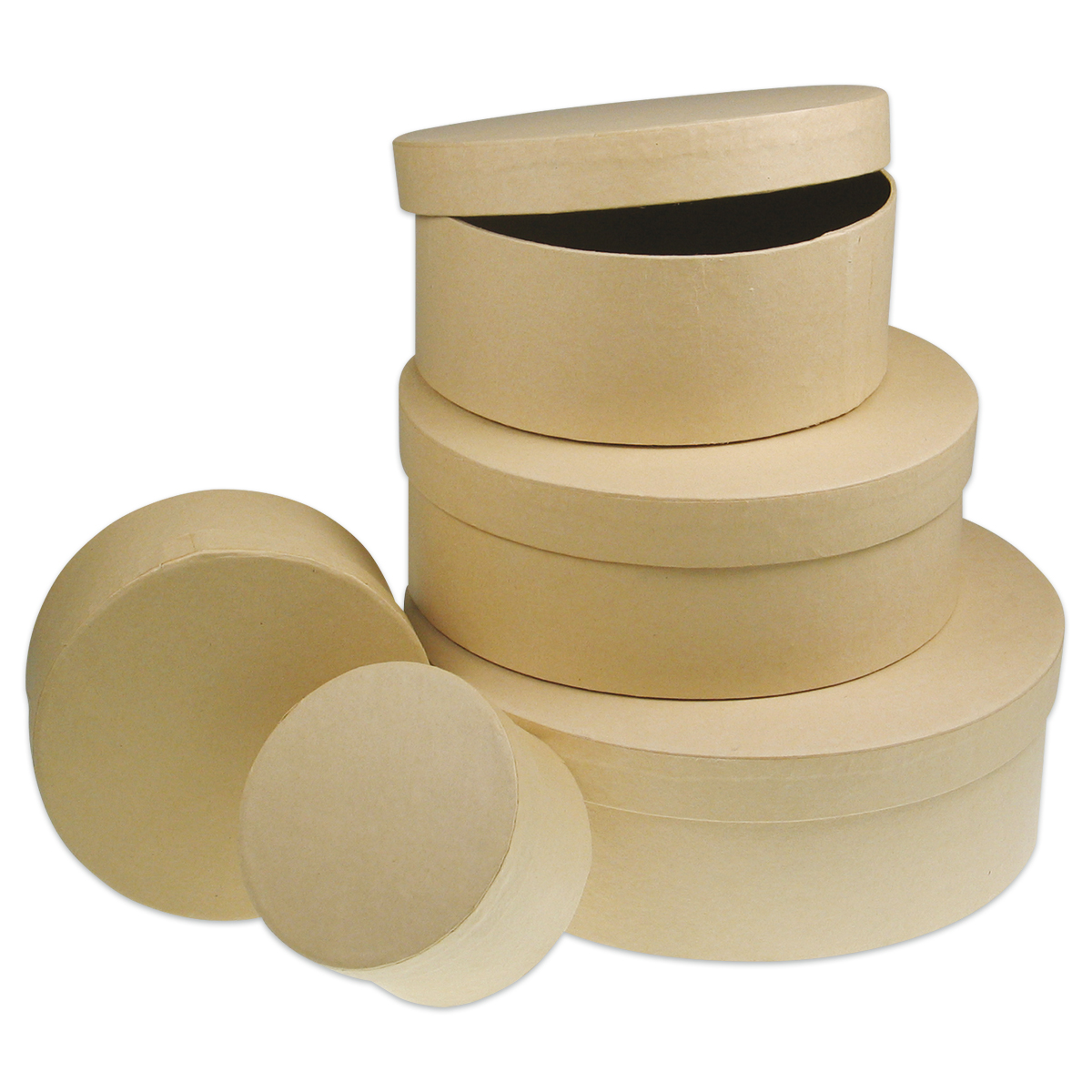 Pappschachtel rund h5cm Ø 11cm