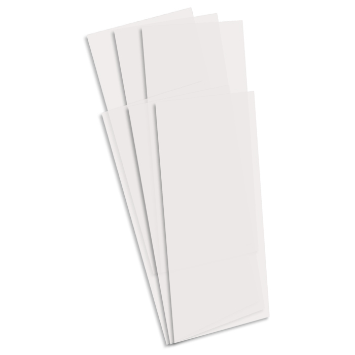 Laternenzuschnitte für Ø 11cm 25 Bl. transparent