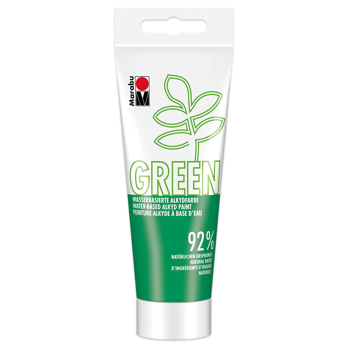 Green Wasserbasierte Alkydfarbe 100ml hellgrün