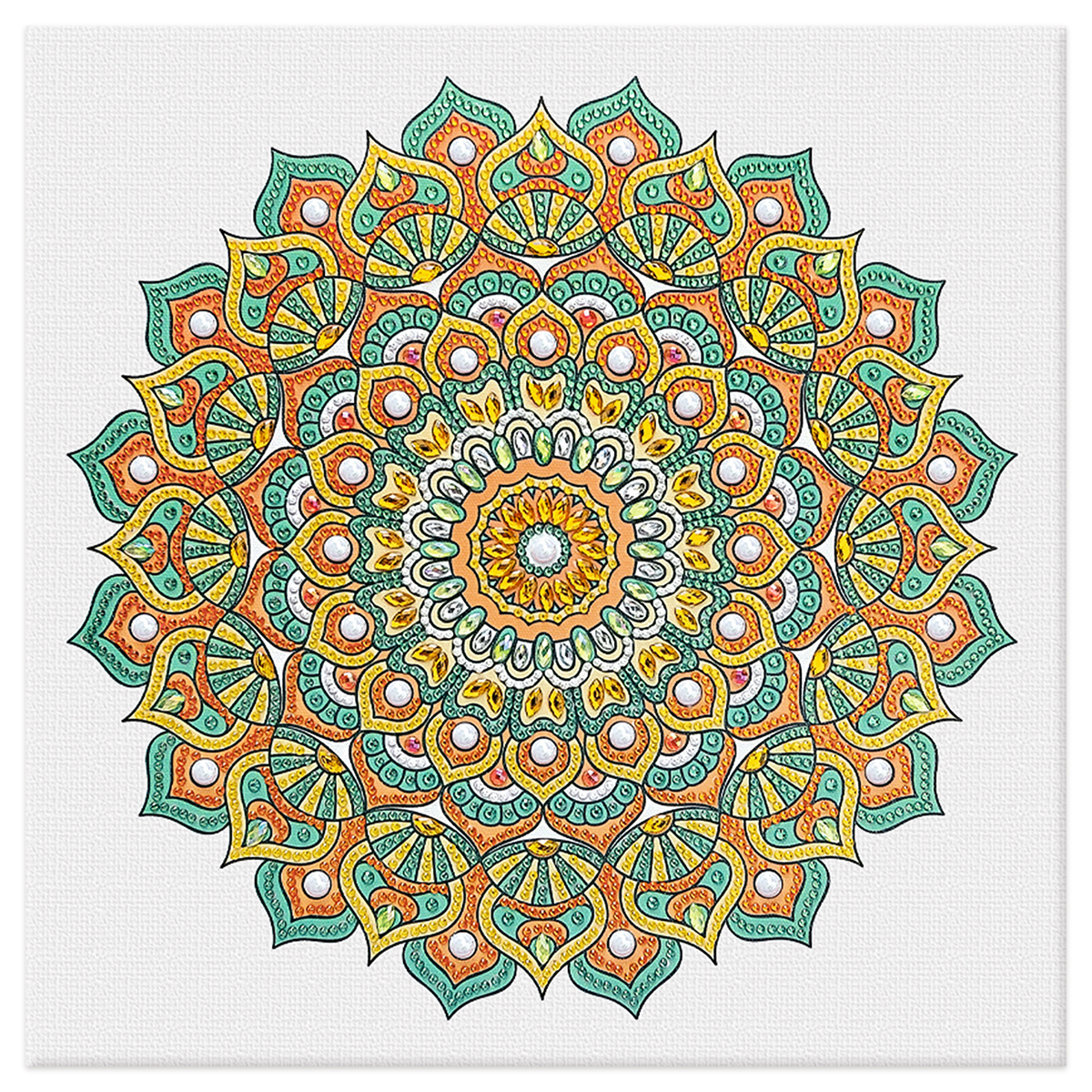 Diamond Painting Creativ-Set 7 Mandala