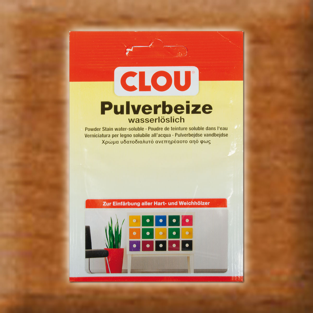 Wasserlösliche Beize teak