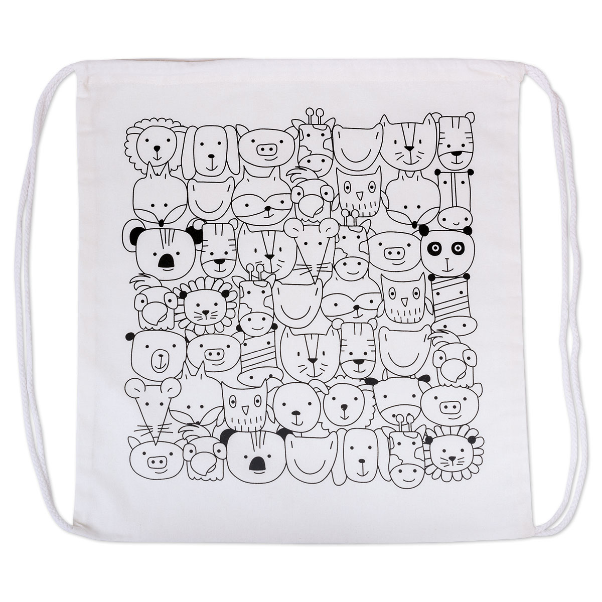 Sportbeutel - 38x42cm Animals