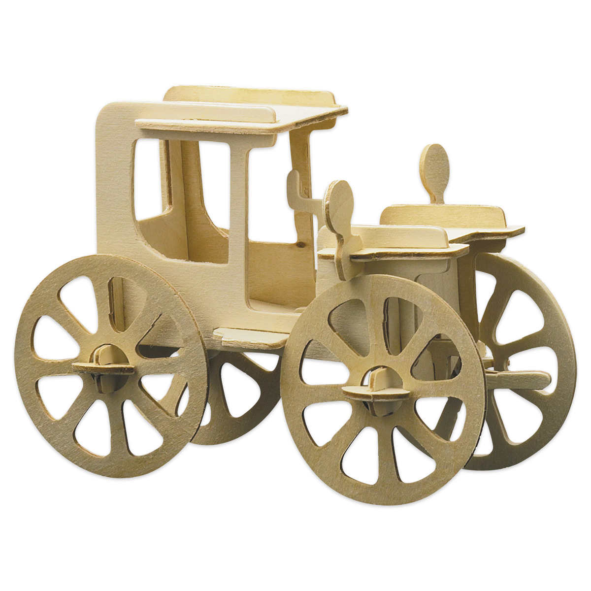 Holzbausatz Oldtimer 19x14cm 19 Teile