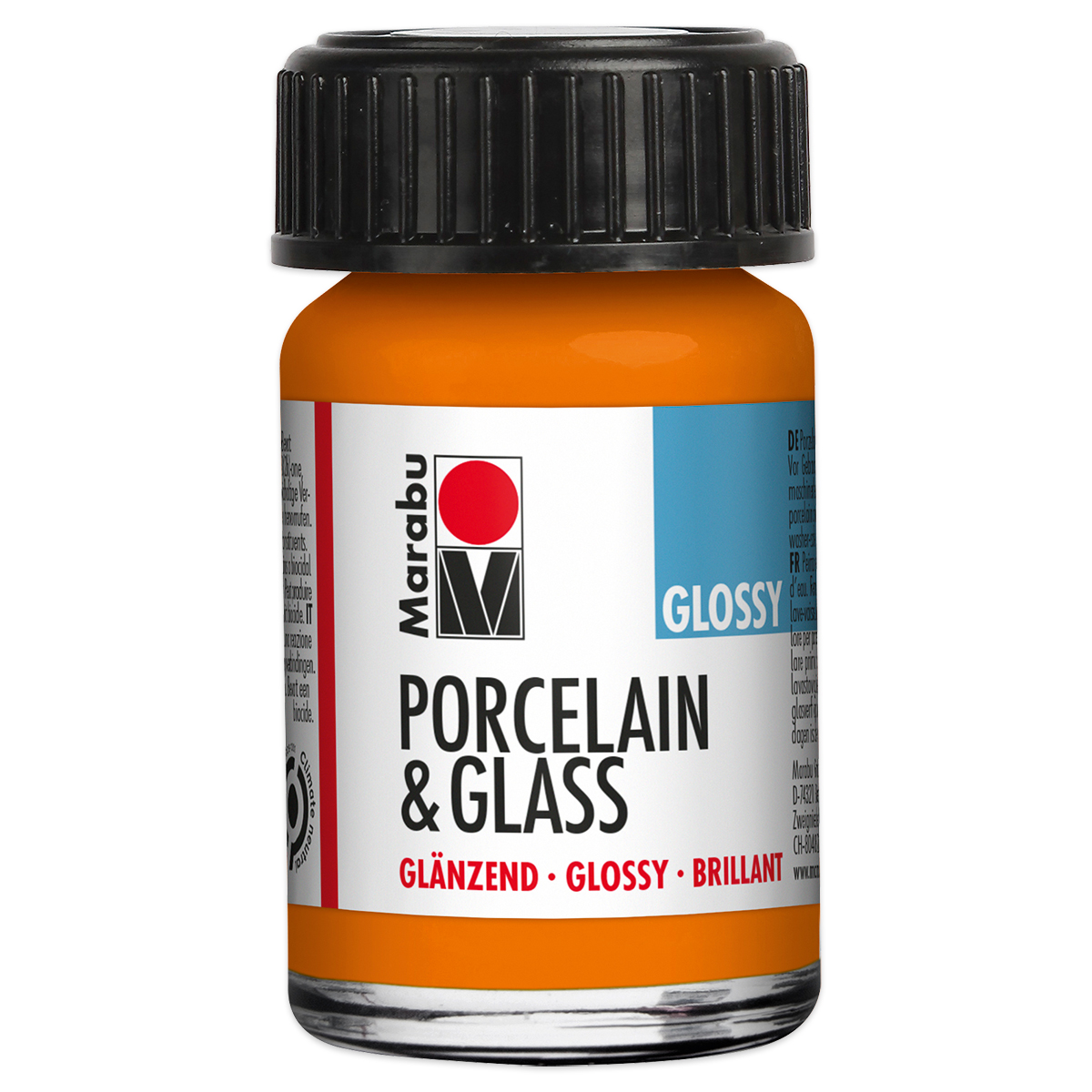 Marabu Porzellan- & Glasmalfarbe 15ml orange