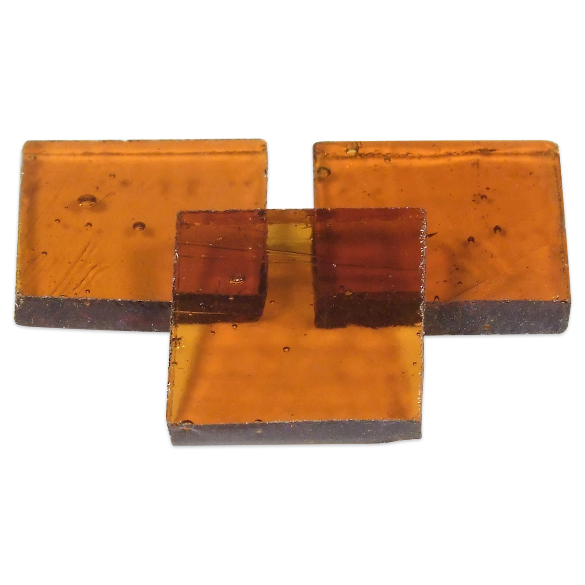 Tiffany-Glasmosaik 10x10x4mm hochtransp. maron Tiffany-Glasmosaik 10x10x4mm hochtransp. maron