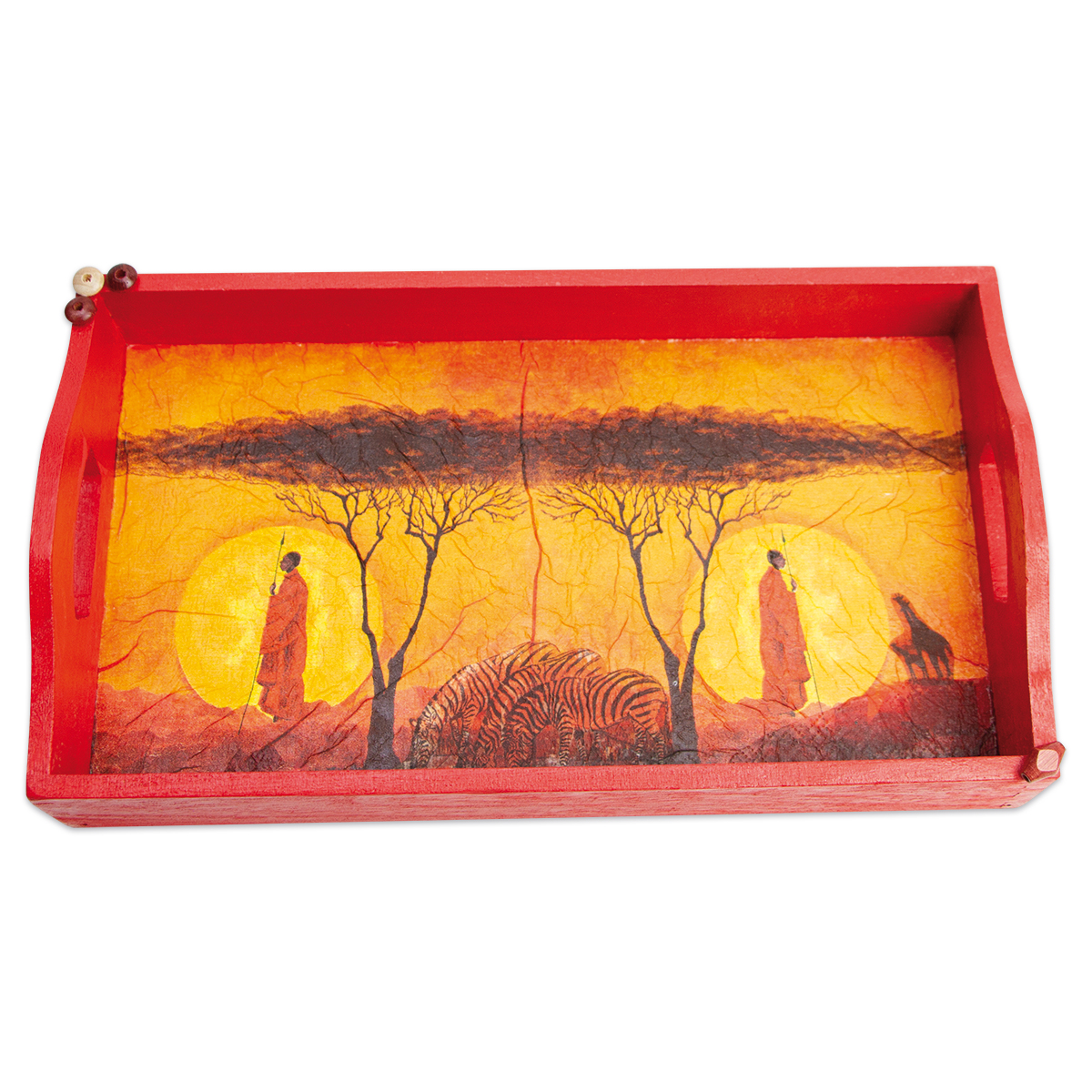 Holztablett 30x17x5cm natur Holztablett 30x17x5cm natur