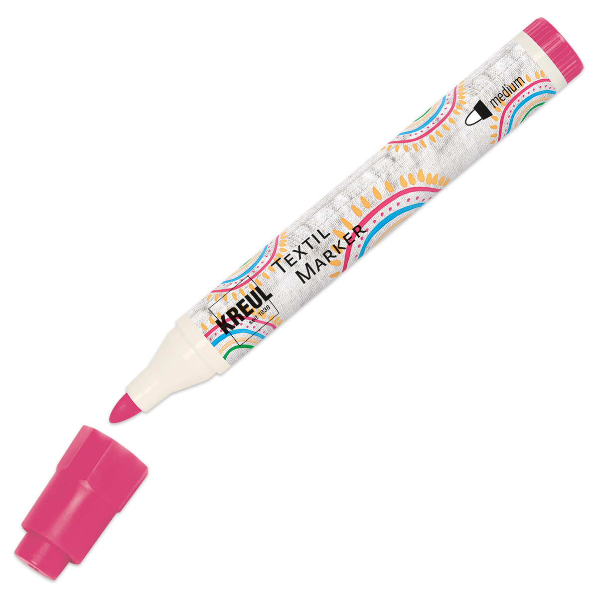 KREUL Textil Marker medium pink