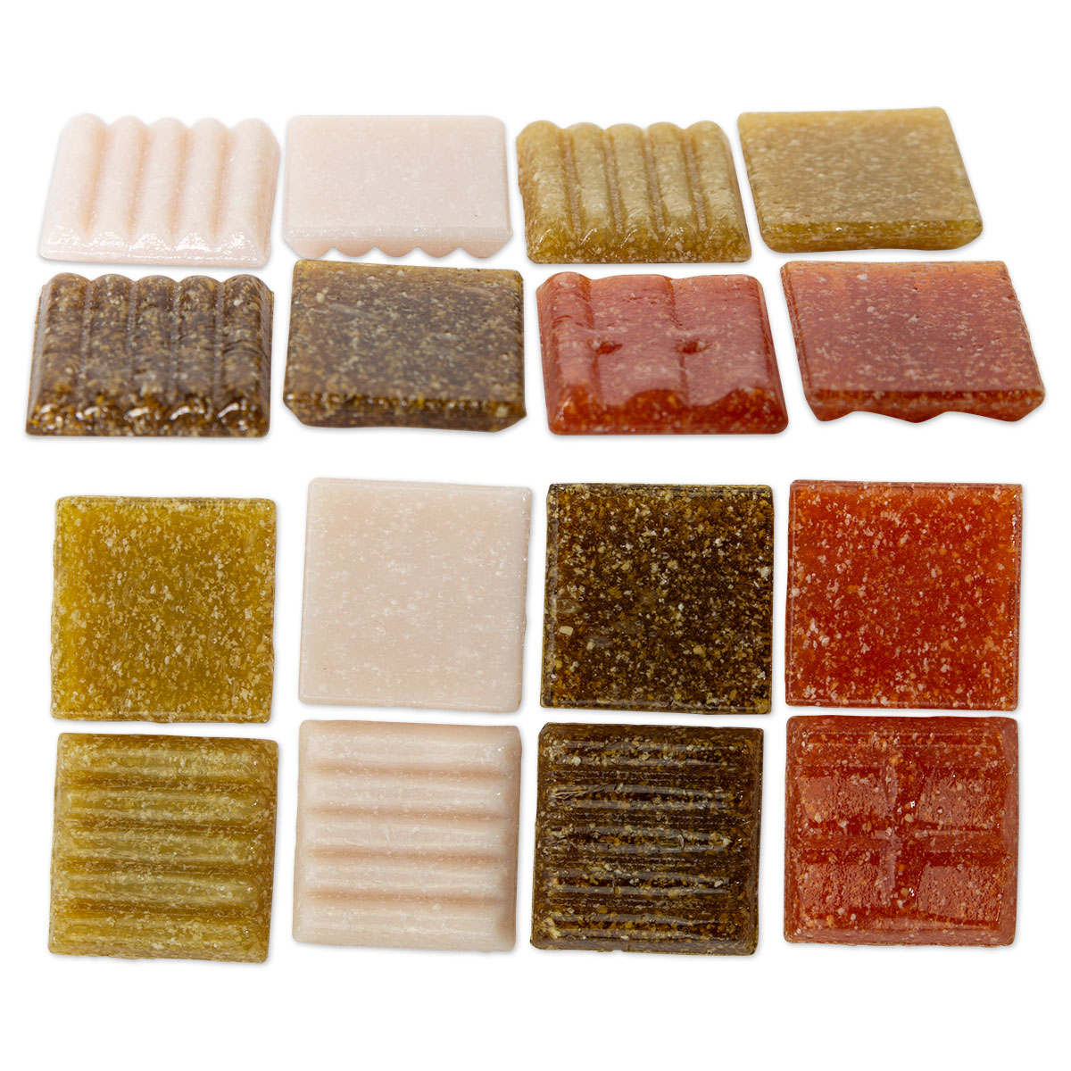 Glasmosaik Joy 20x20x4mm 1kg terra mix Glasmosaik Joy 20x20x4mm 1kg terra mix