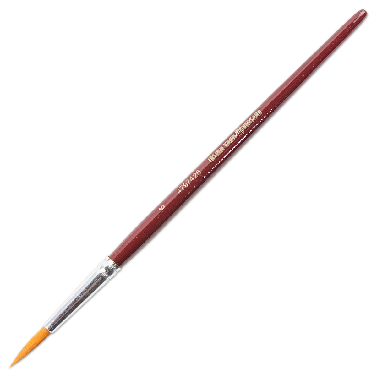 Pinsel Synthetik rund Gr. 6
