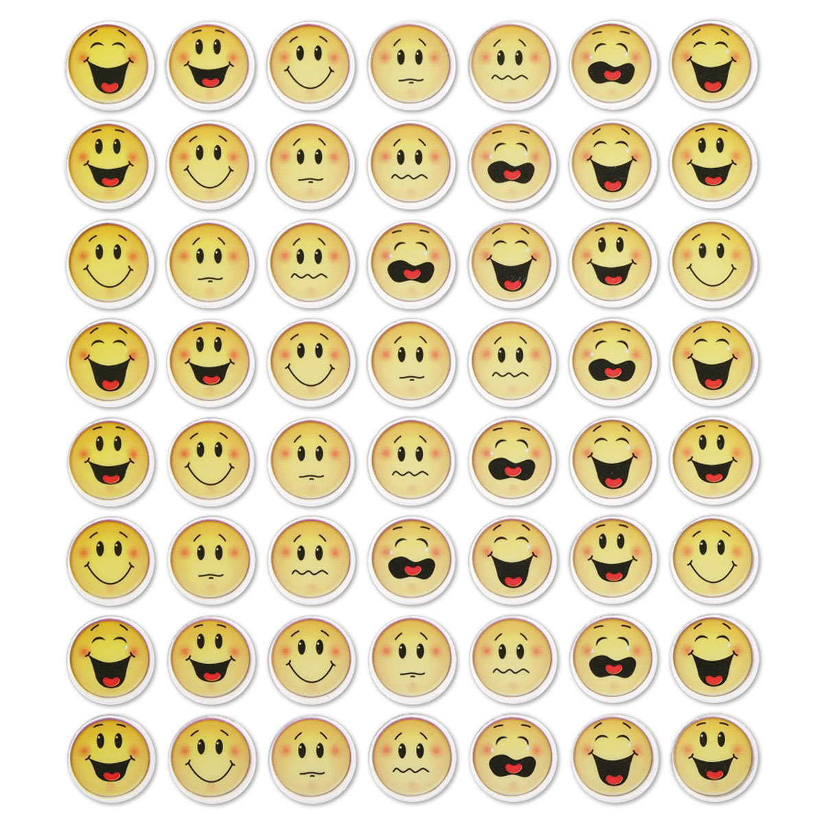 Sticker Smiley Ø 15mm 56 St.