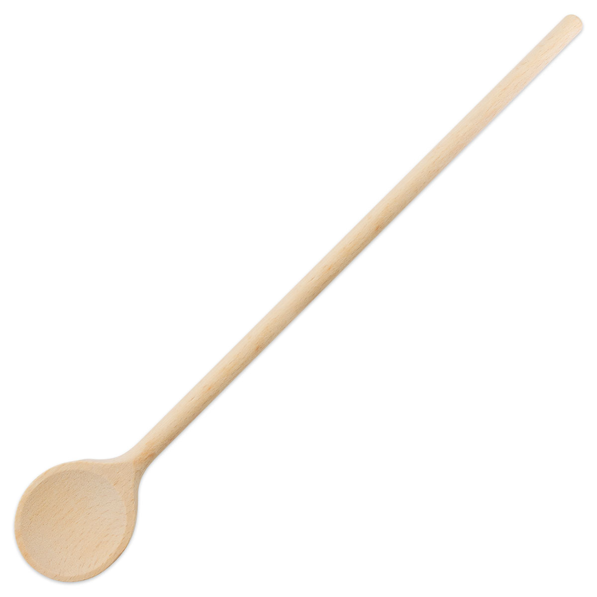 Kochlöffel rund Hartholz 32cm natur