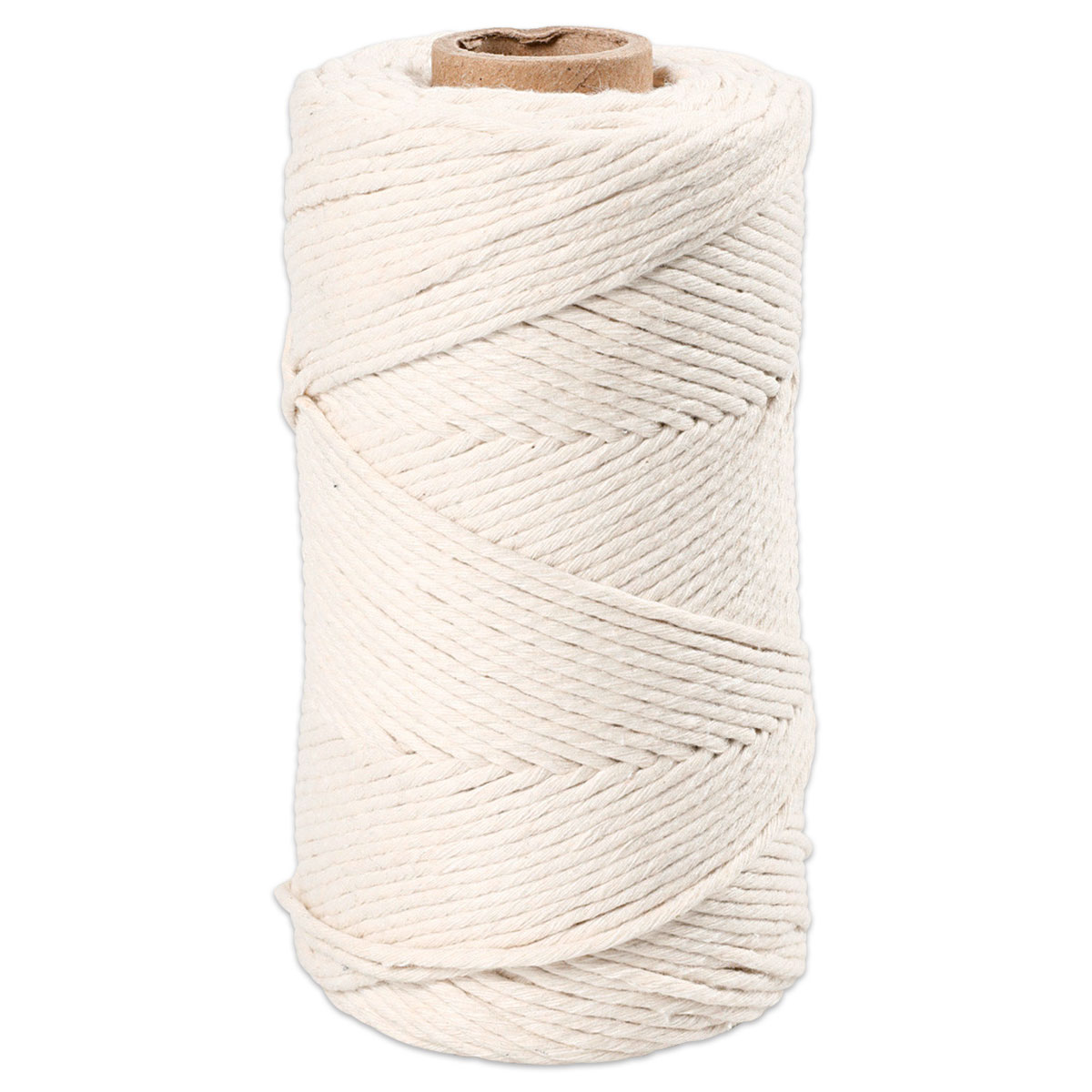 Makrameegarn Ø 2mm 330g naturweiß