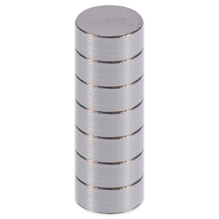 Supermagnete 2mm stark Ø 5mm 10 St.