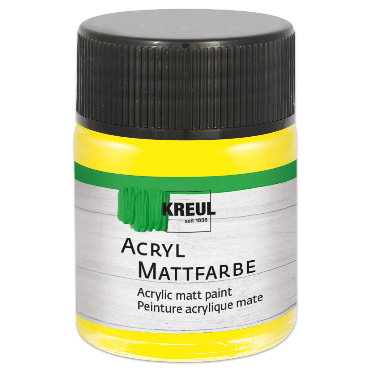 KREUL Acryl-Mattfarbe 50ml gelb