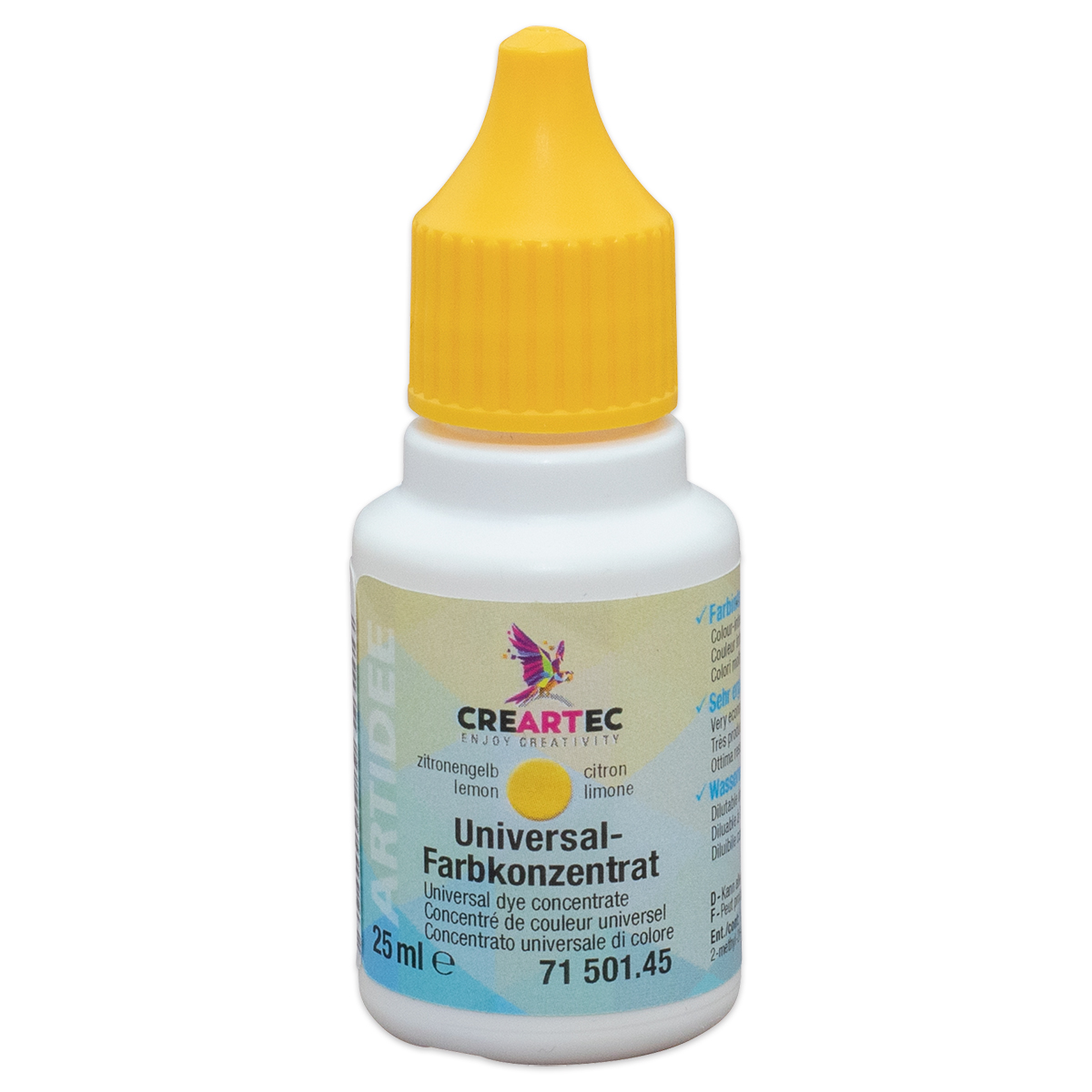 Universal Farbkonzentrat 25ml sonnengelb