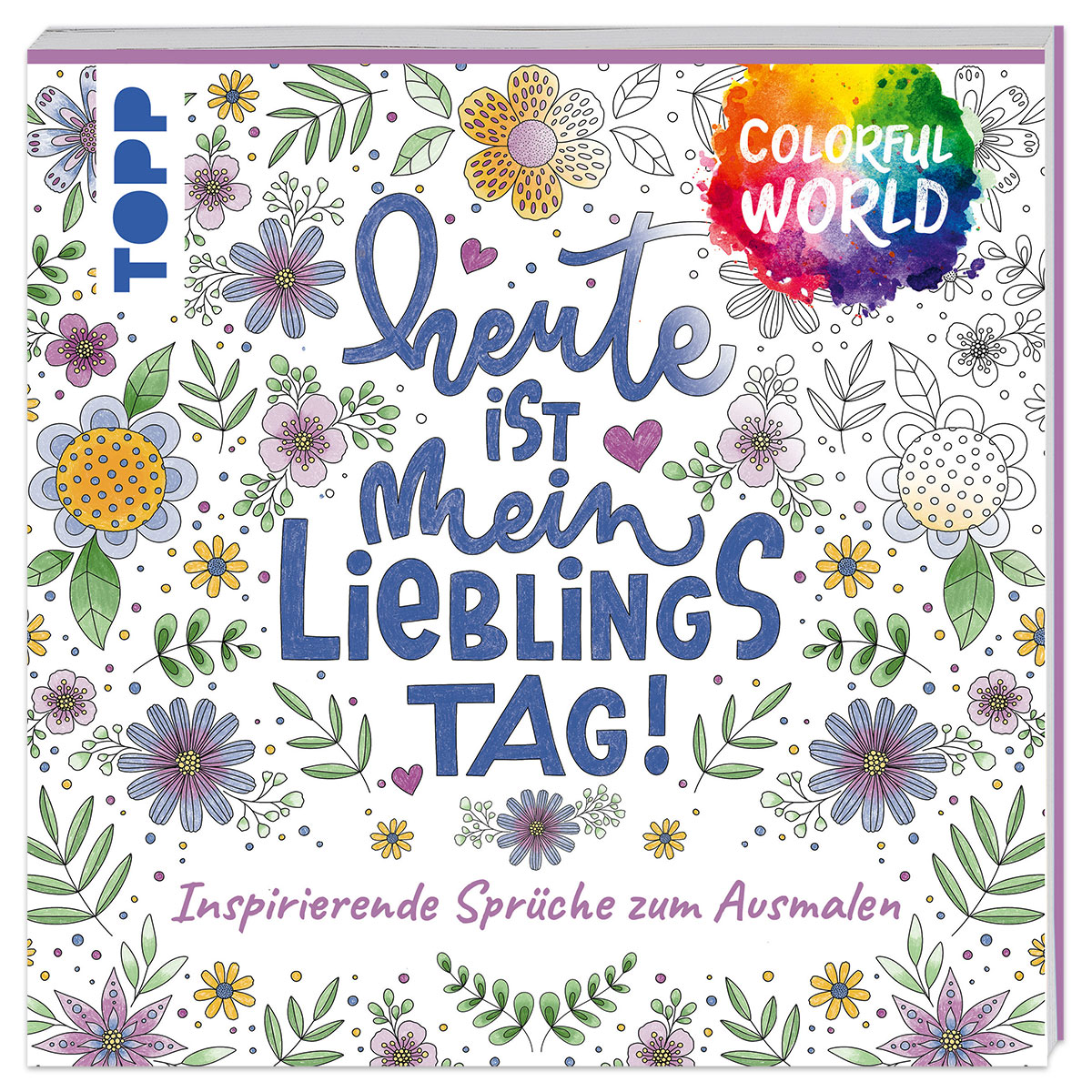 Buch - Colorful World - heute ist mein Lieblingstag