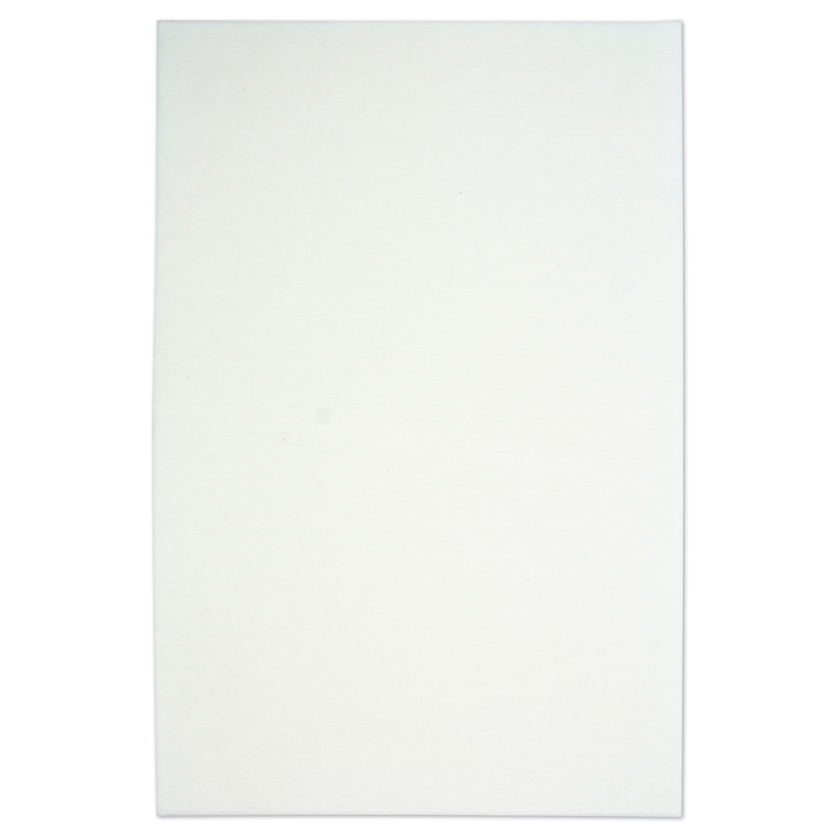Filzplatte 30x45cm 3mm weiß