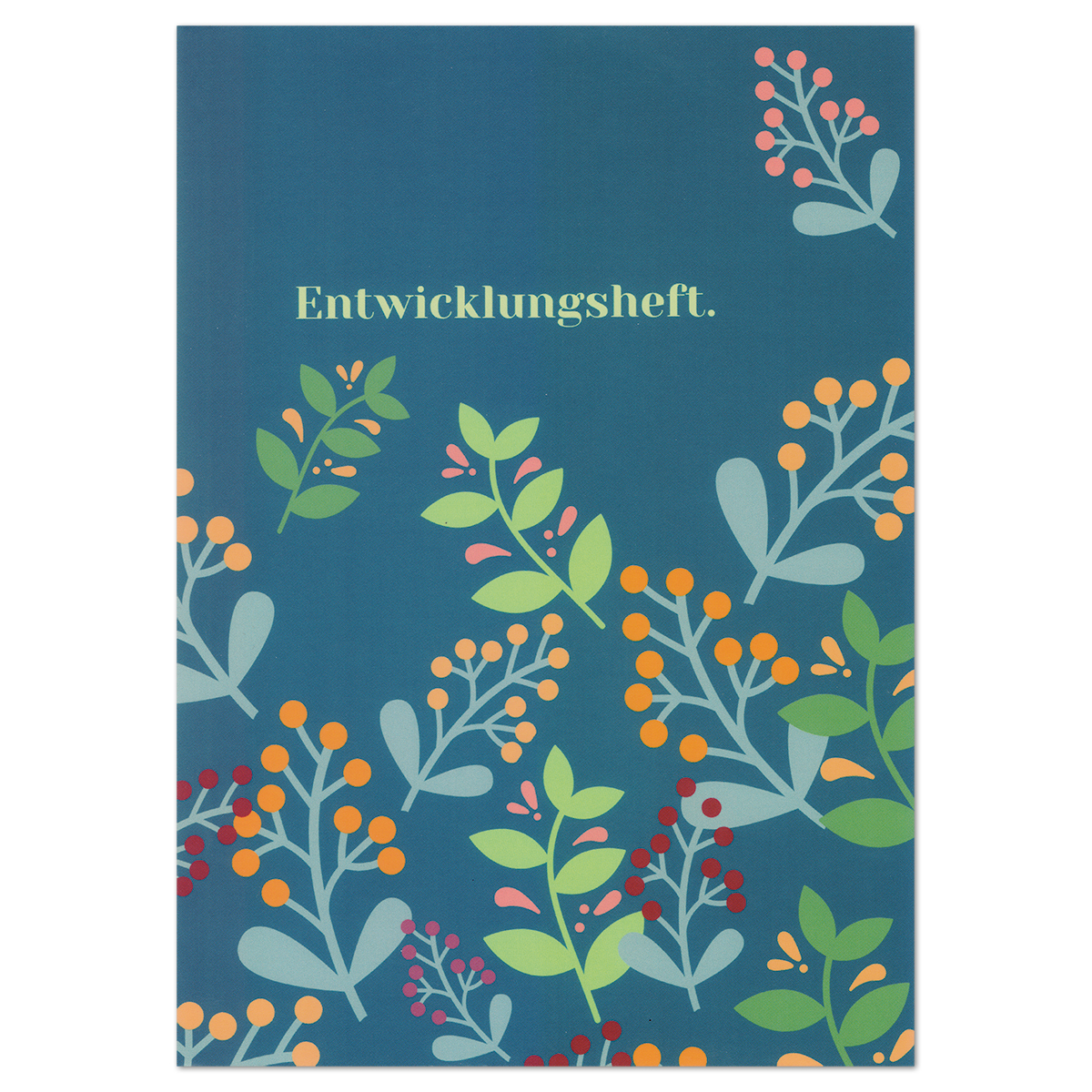 Buch - Entwicklungsheft