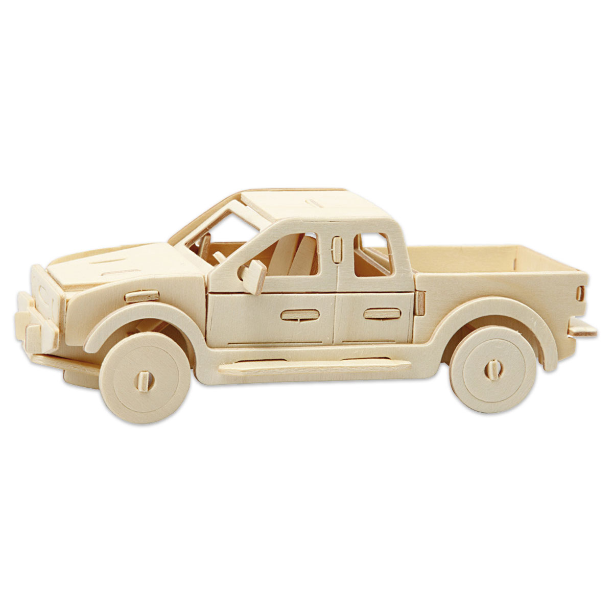 Holzbausatz Pick-up ca. 19,5x8x12cm 41 Teile