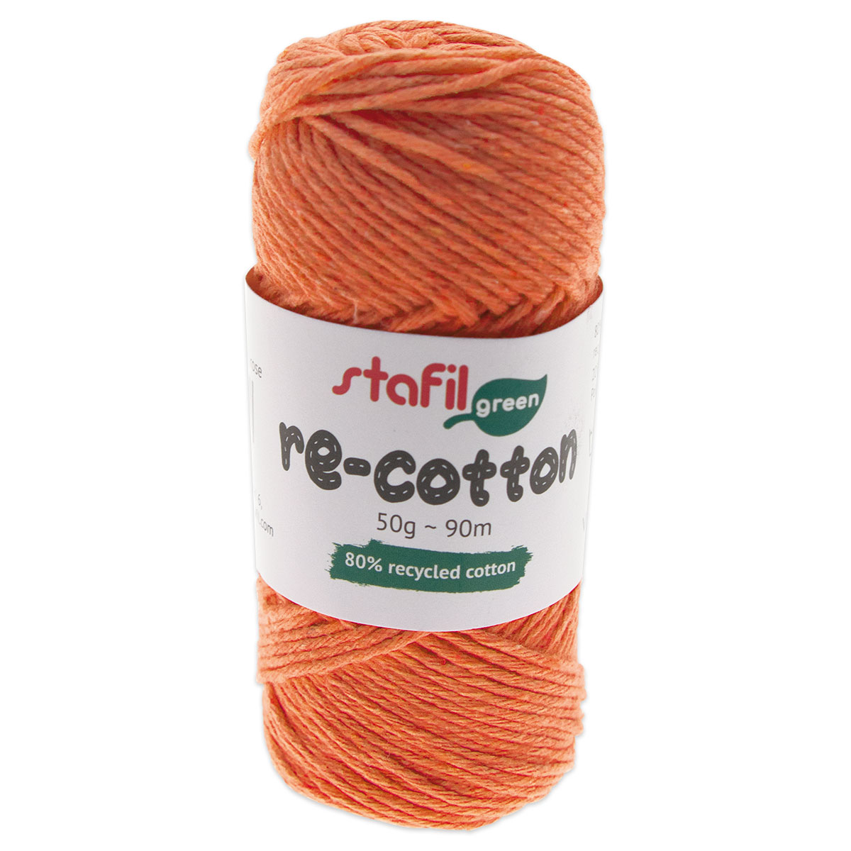 Re-cotton Garn 50g 90m orange