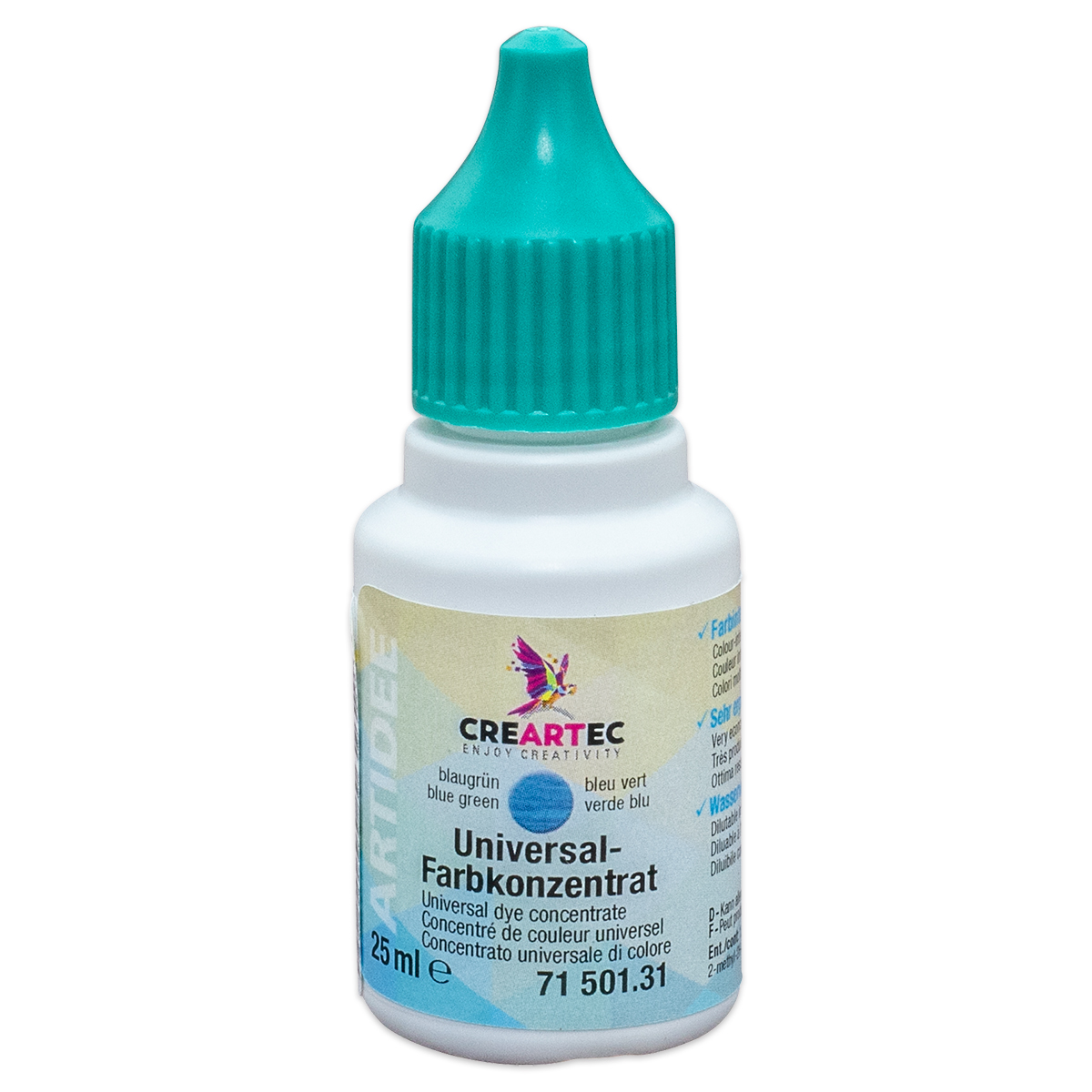 Universal Farbkonzentrat 25ml blaugrün