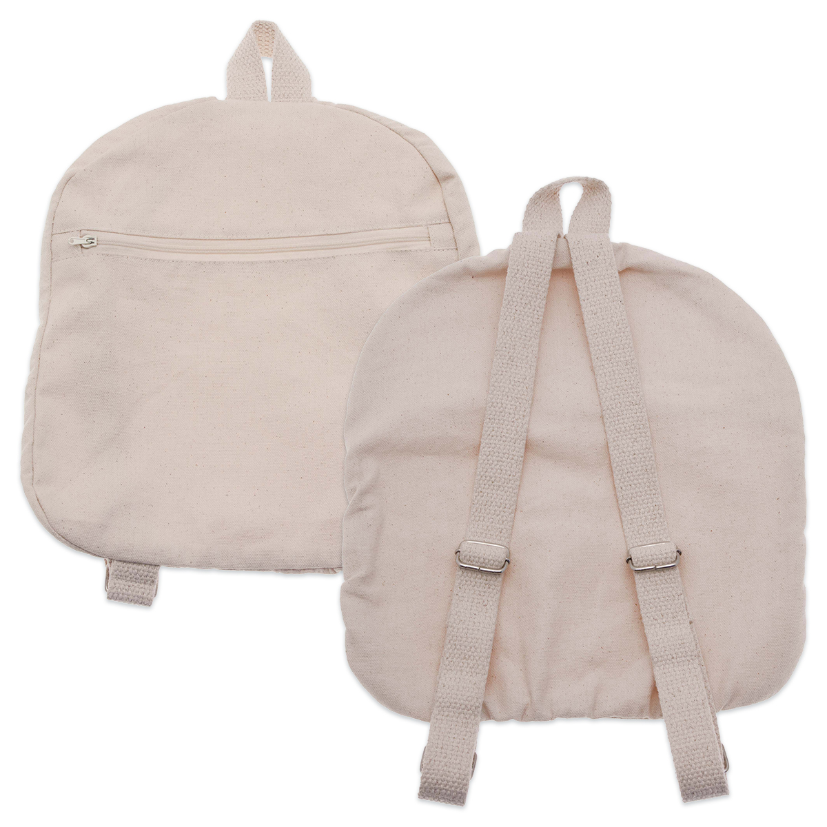 Kinderrucksack 26x31cm natur