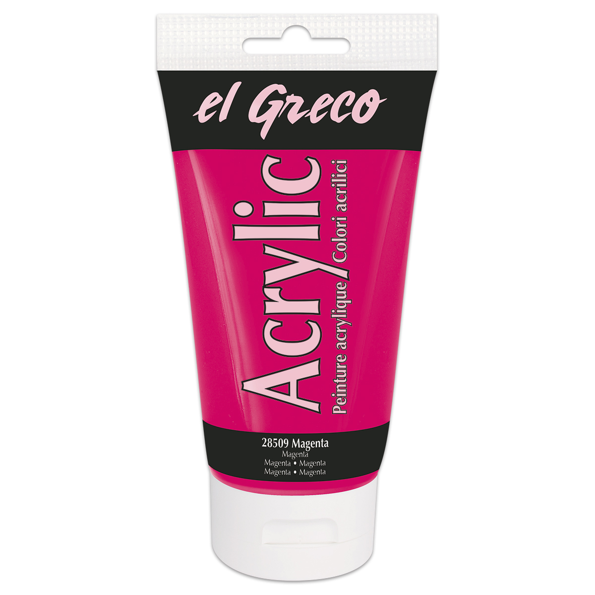 el Greco Acrylic 150ml magneta