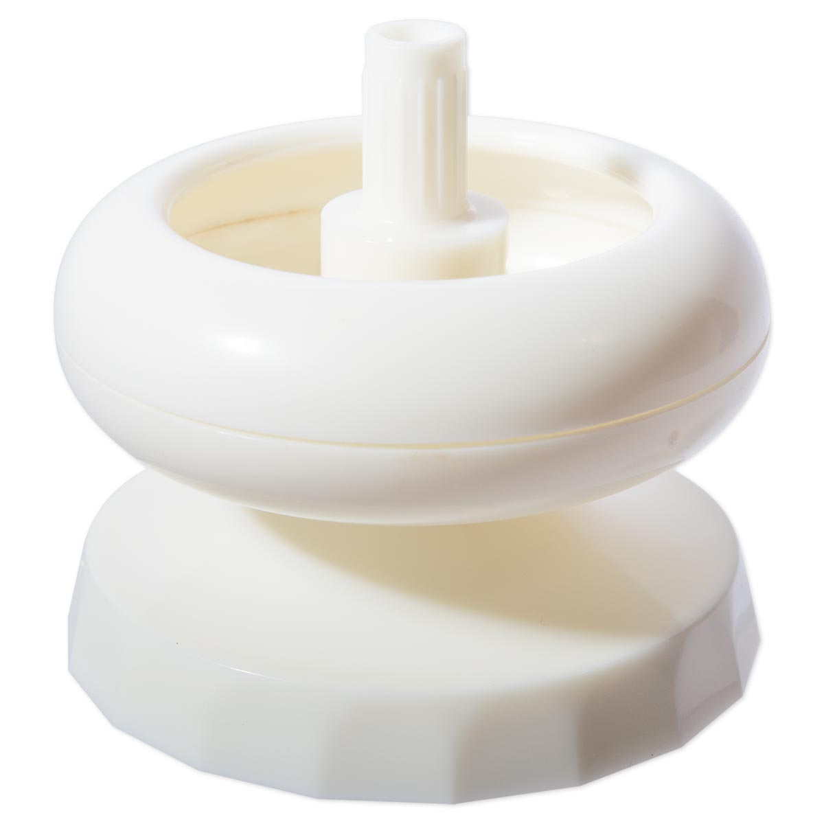 Perlenmühle Kunststoff Ø 6,9cm weiß
