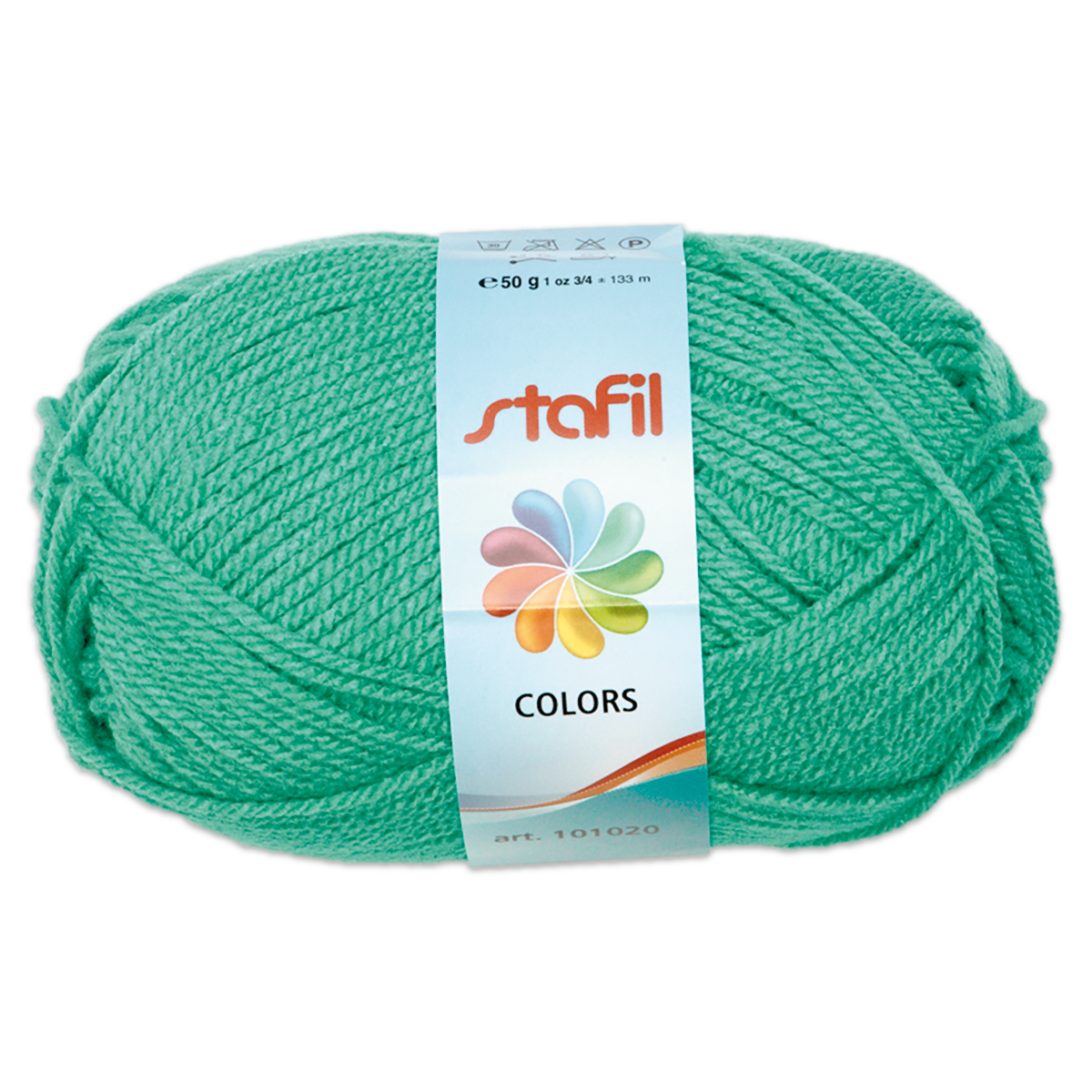 Wolle Colors 50g smaragdgrün