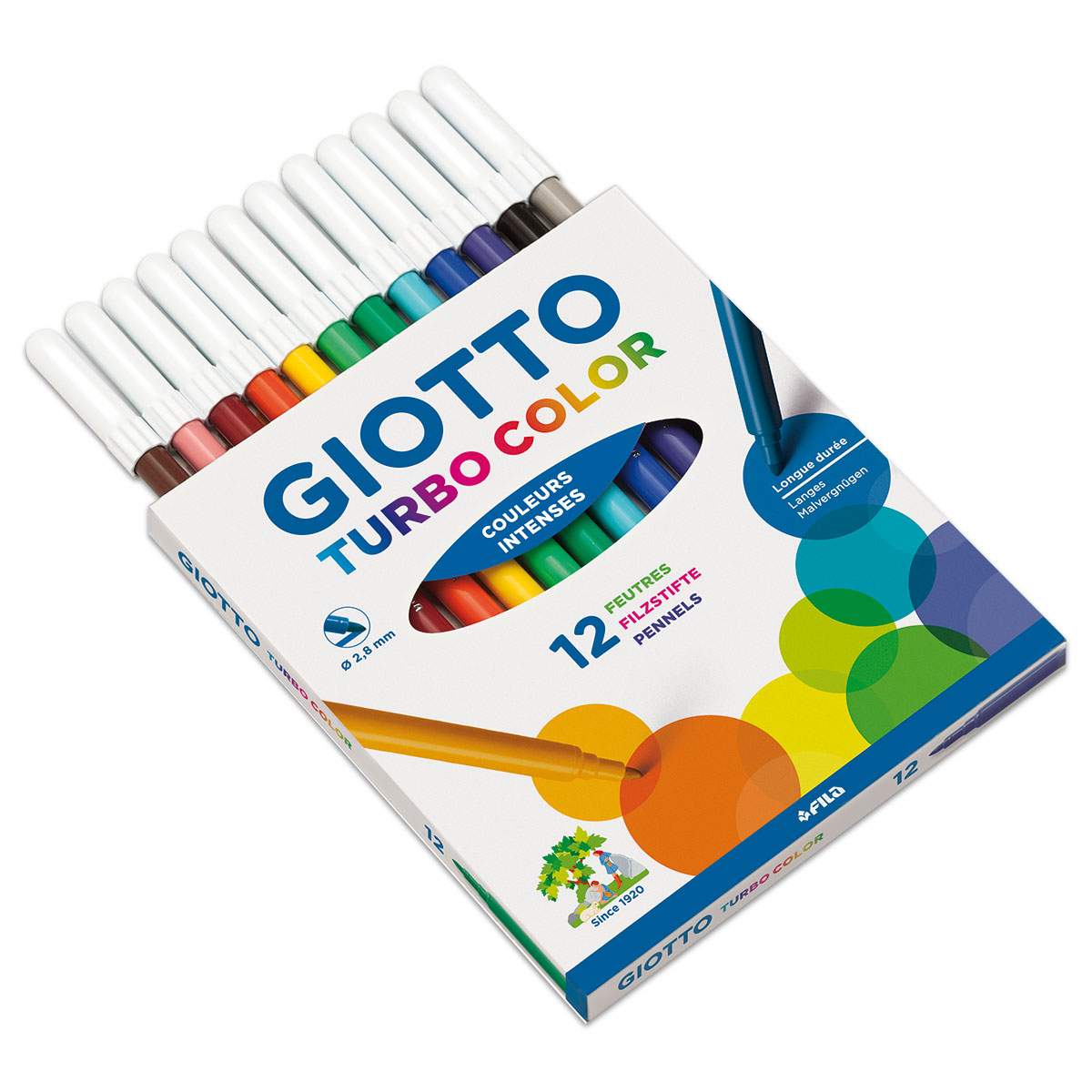 Giotto Turbo Color 12 Fasermaler/Farben