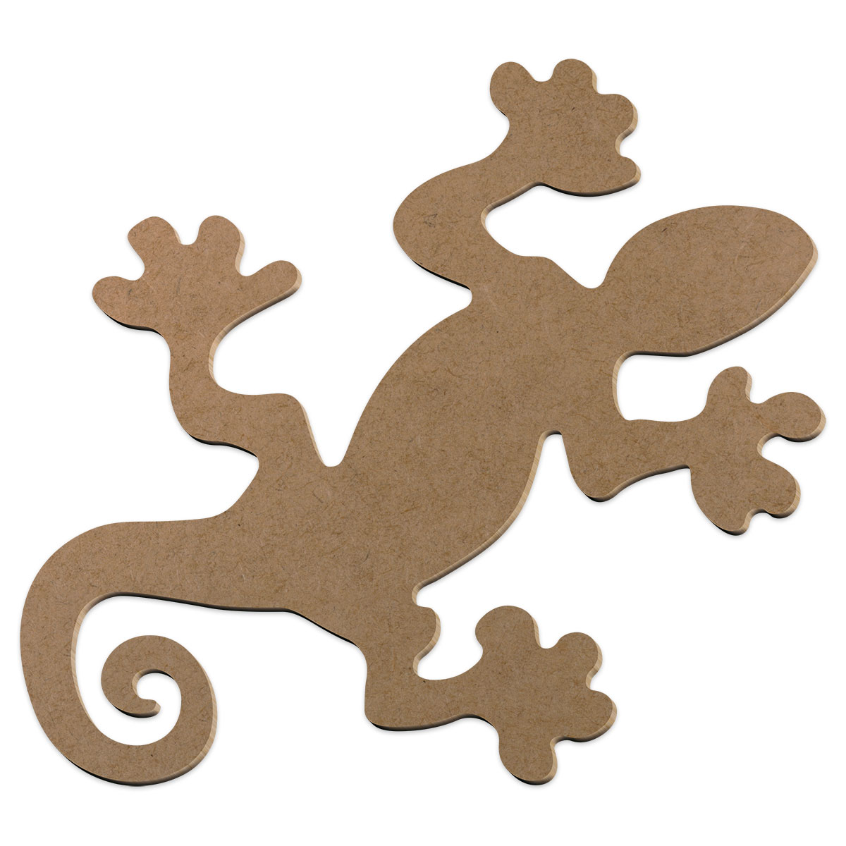 Gecko MDF 5mm ca. 12x16cm