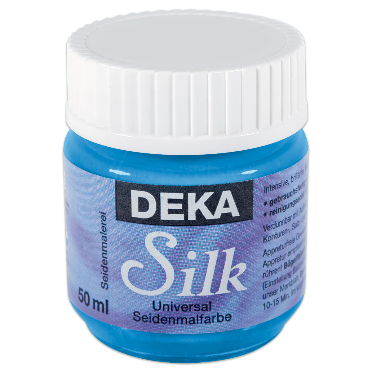 Deka-Silk Seidenmalfarbe 50ml azurblau