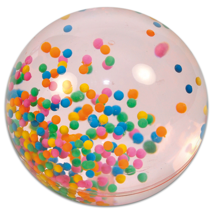 Wasserball Kunststoff Ø 10cm Kügelchen
