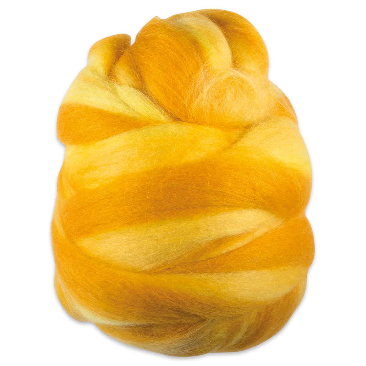 Multicolor-Merinowolle fein 100g Gelbtöne