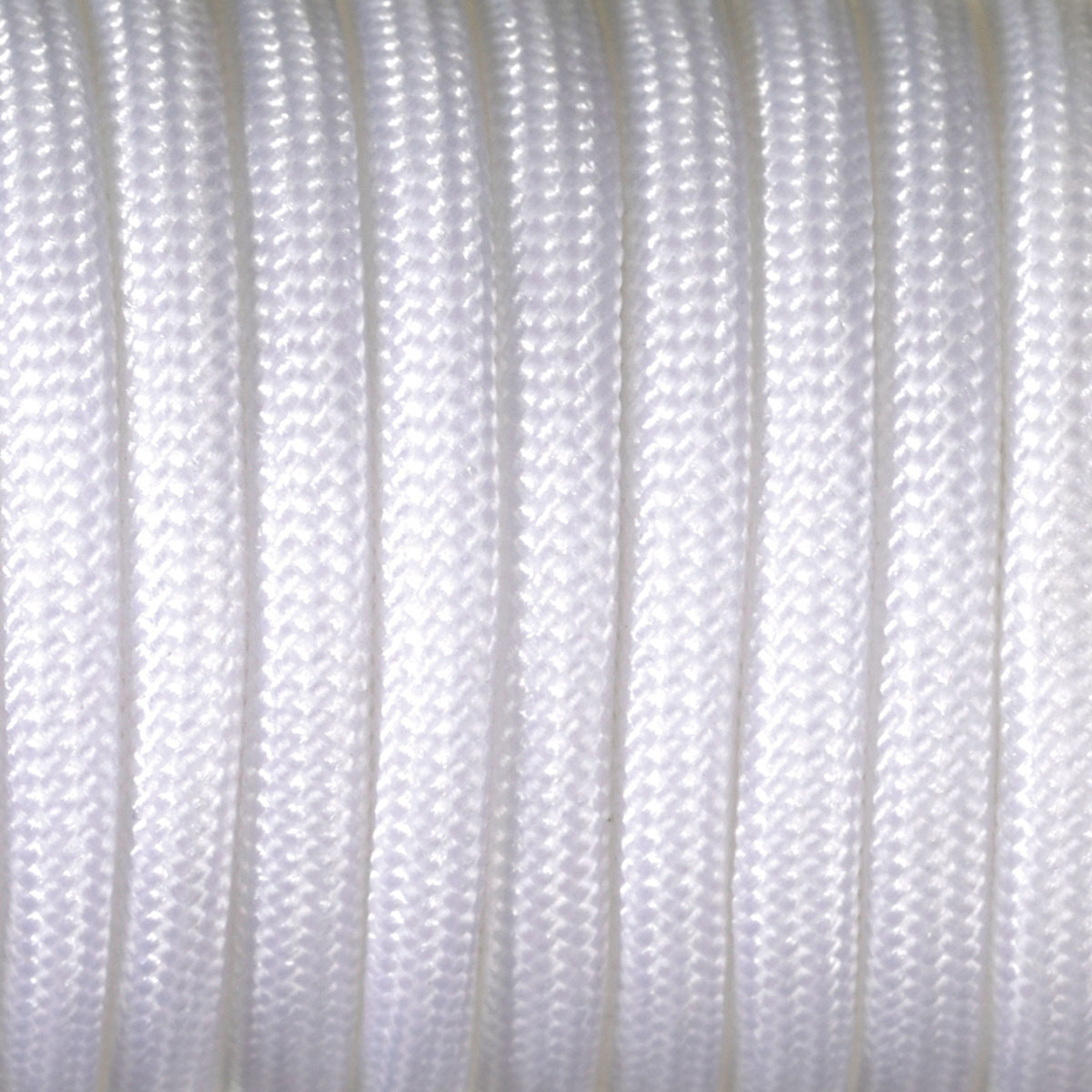 Paracord-Garn rund 2mm 50m weiß