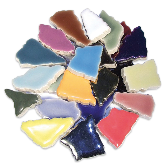 56600099kDdA4f1hSFomk Flip-Keramik 2-6cm 750g ca. 65 Steine bunt mix