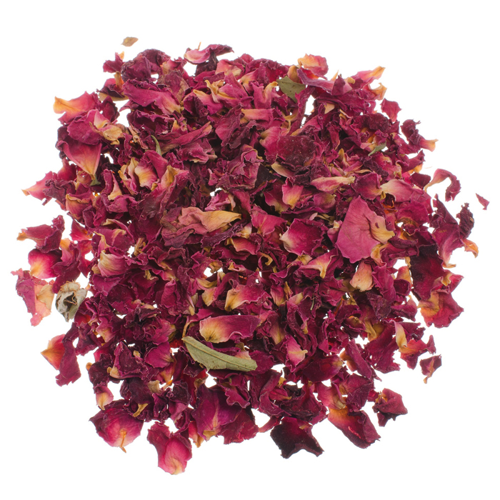54901102OtmkLFVBKFaLZ getrocknete Blüten 3g Rosenblüten rot geschnitten
