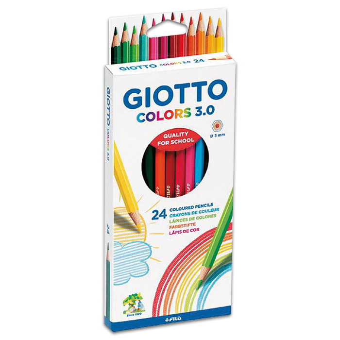 Giotto Colors 3.0 Mine 3mm 24 Farbstifte
