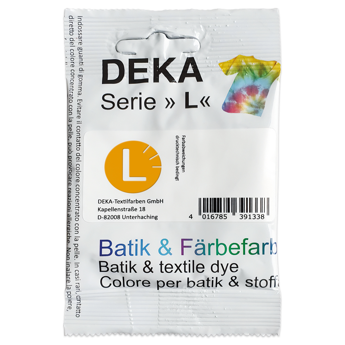 Deka-Serie L Textilfarbe 10g altgold